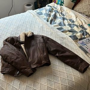 Vintage leather jacket